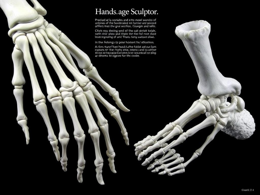 Анатомия рук и ног для скульптора. Скелет руки: каркас, на котором всё держится