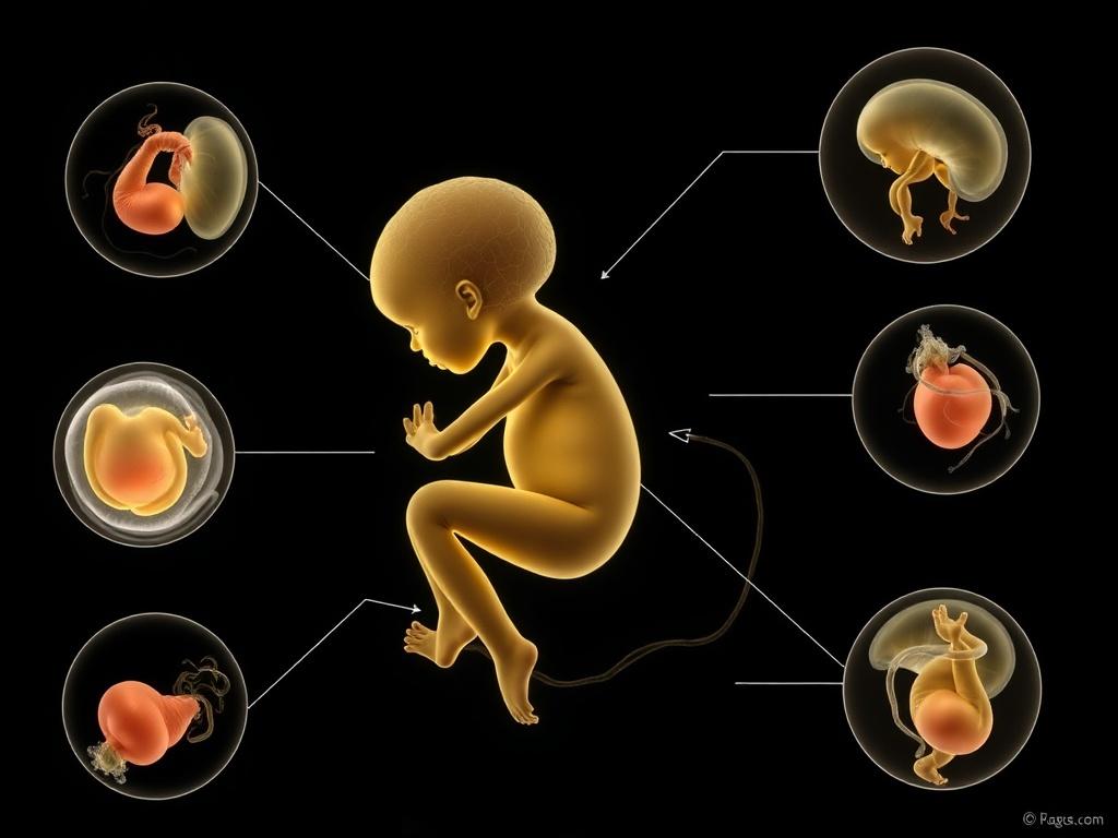 Анатомия эмбрионального развития. От бластоцисты к имплантации: первые взаимодействия с маткой Анатомия эмбрионального развития. От бластоцисты к имплантации: первые взаимодействия с маткой