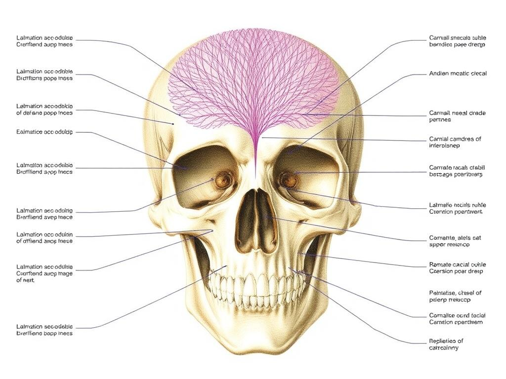Строение черепа: мозговой и лицевой отделы. Лицевой отдел: форма лица и функции органов чувств