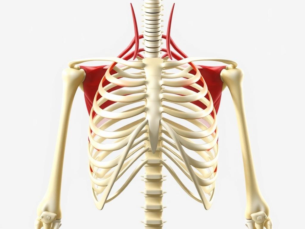 Анатомия грудной клетки. Мышечный аппарат грудной клетки