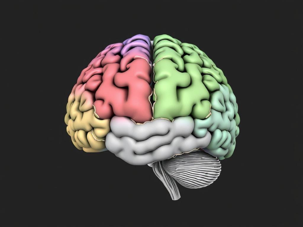 Головной мозг: отделы и структуры. Большие полушария: кора, лоб, височная, теменная и затылочная доли